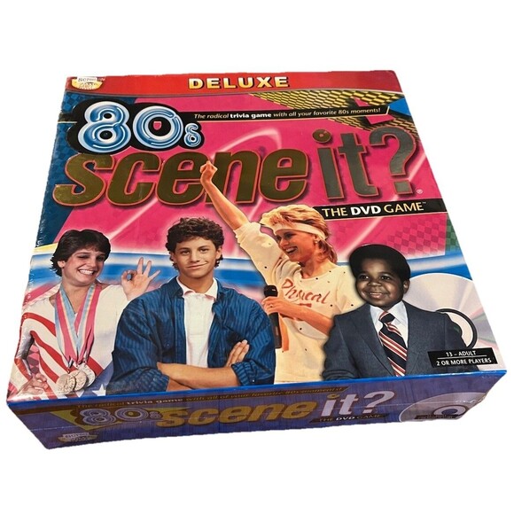 80s Scene It? The DVD Game With Radical Trivia from 80s Moments *NEW & SEALED* - Picture 2 of 4